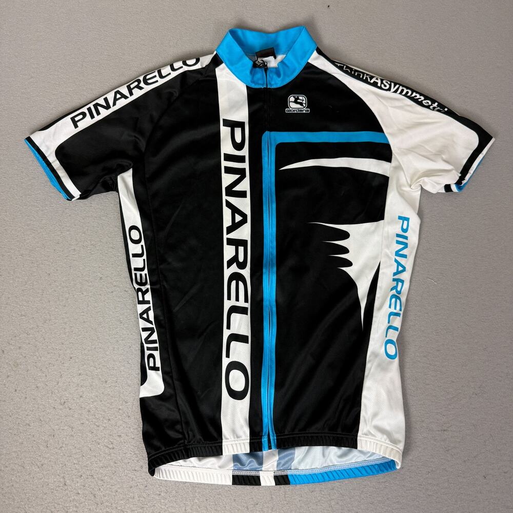 Giordana Pinarello Cycling Jersey Men’s Large Ride Fit Full Zip Made Italy